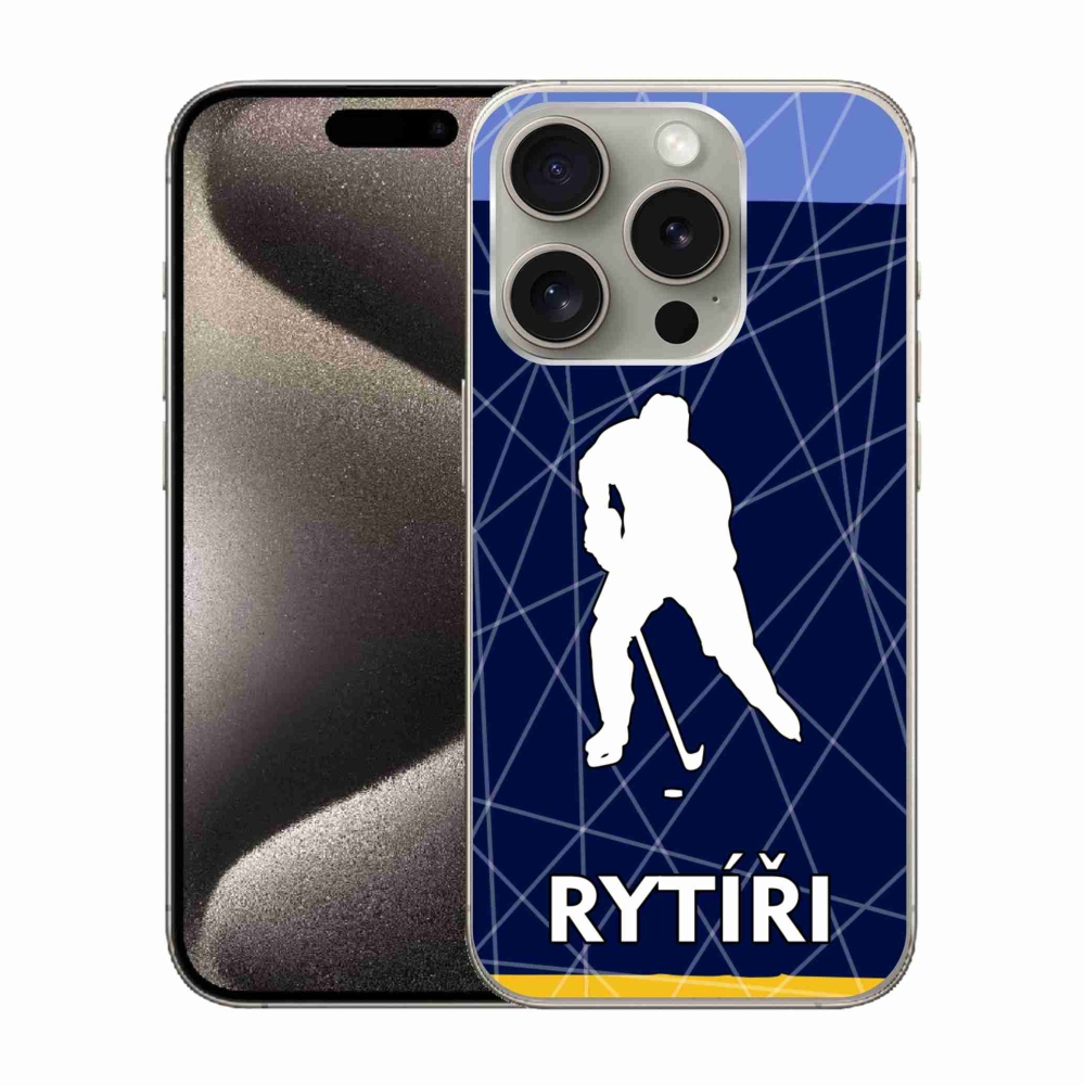 Zselés borítás mmCase iPhone 15 Pro készülékhez - Lovagok