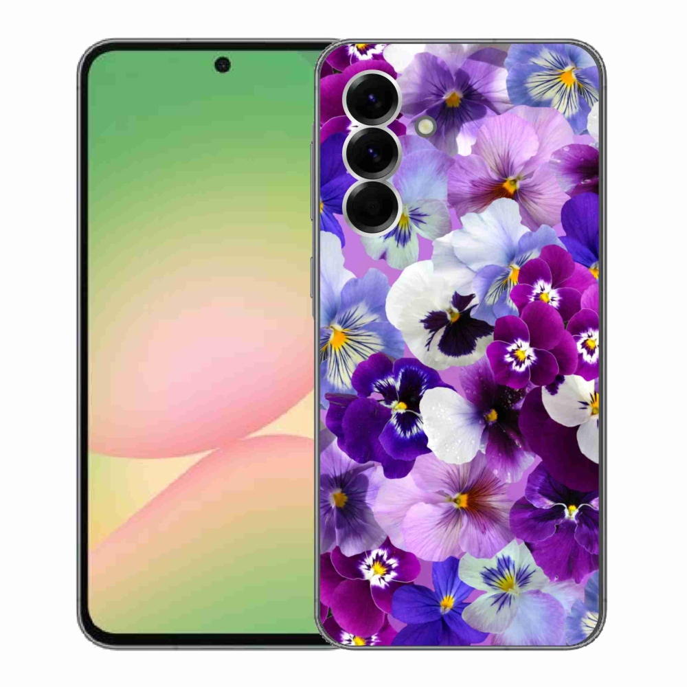 Gél borító mmCase Samsung Galaxy A56 5G - virágok 9