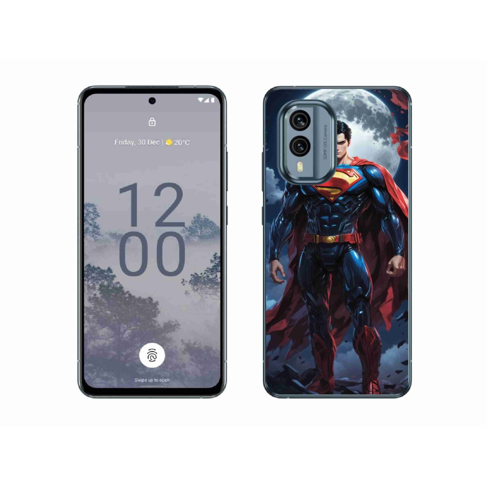 Zselés borítás mmCase a Nokia X30 5G készülékhez - superman