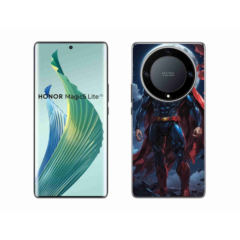 Gél borítás mmCase a Honor Magic 5 Lite 5G számára - superman