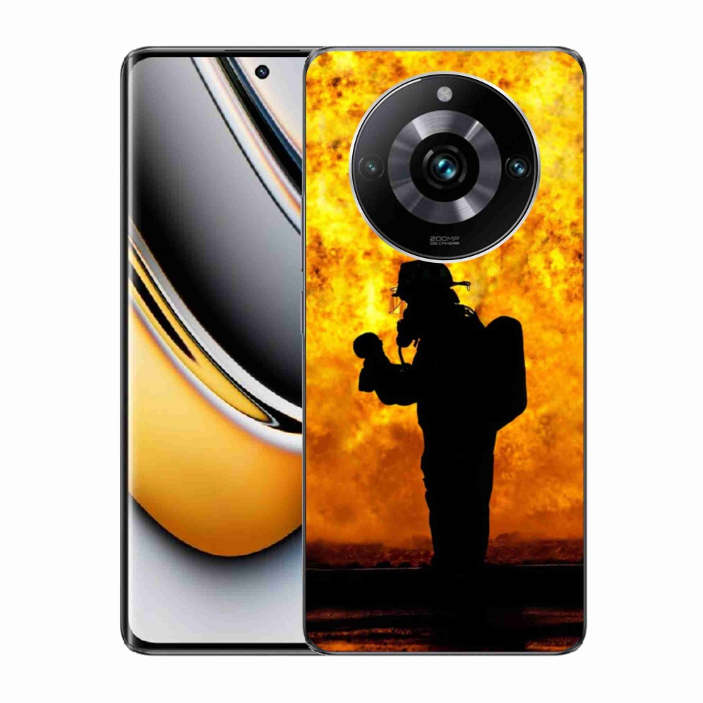 Gél borítás mmCase a Realme 11 Pro/11 Pro+ készülékhez - tűzoltó