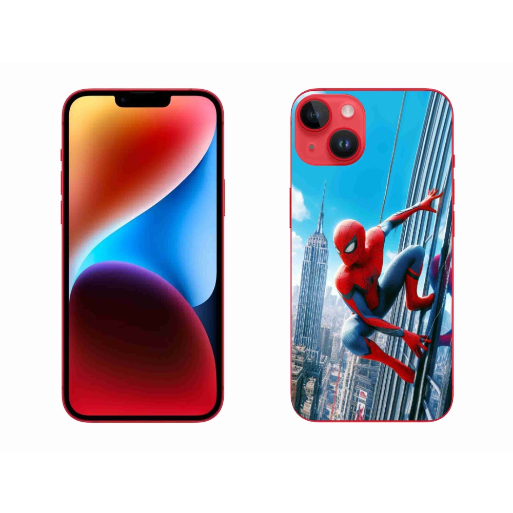 Zselés borítás mmCase iPhone 14 Plus készülékhez - pókember