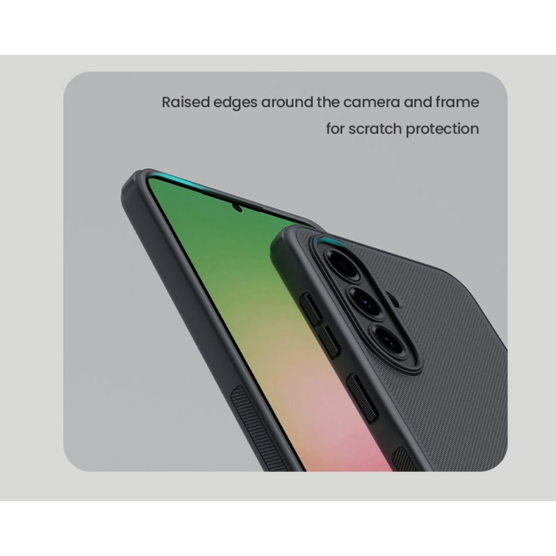 Nillkin Super Frosted PRO mágneses hátlap a Samsung Galaxy A57 készülékhez Fekete