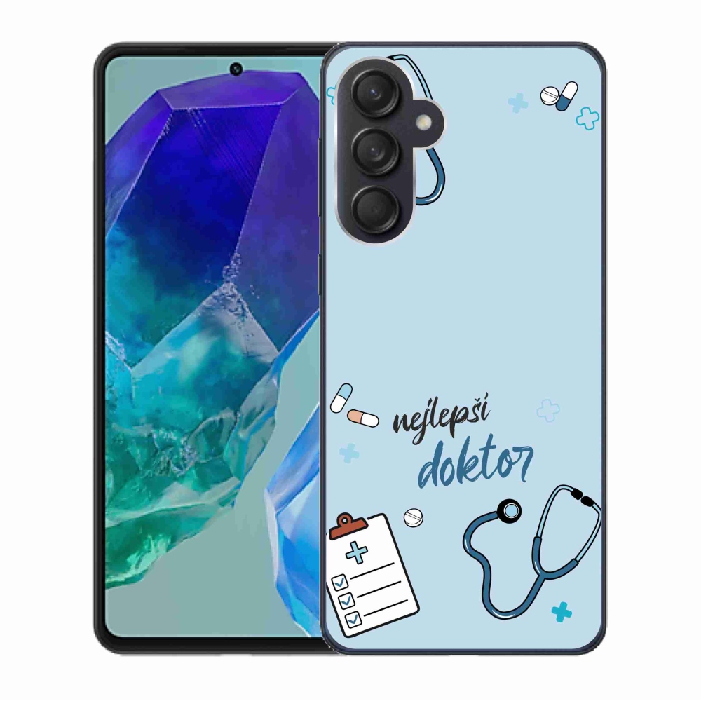 Gél borítás mmCase Samsung Galaxy M55 5G - Best Doctor