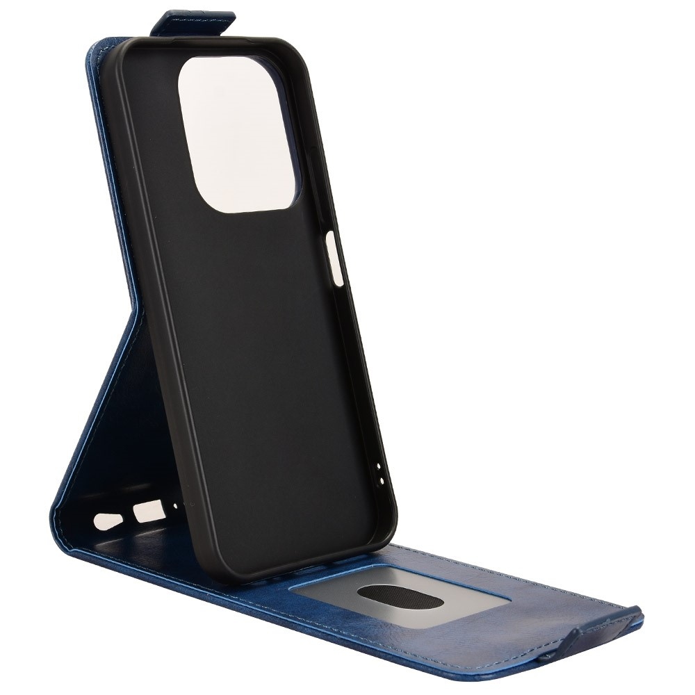 Vert flip tok Xiaomi Redmi 15C 4G (171mm)/Poco C85 4G (171mm) - kék