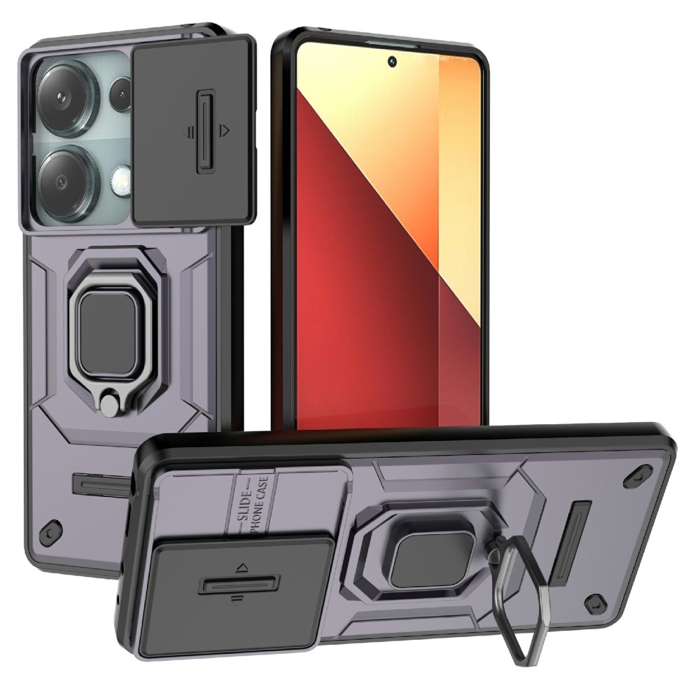 Lencseálló borítás Xiaomi Redmi Note 14S-hez - lila