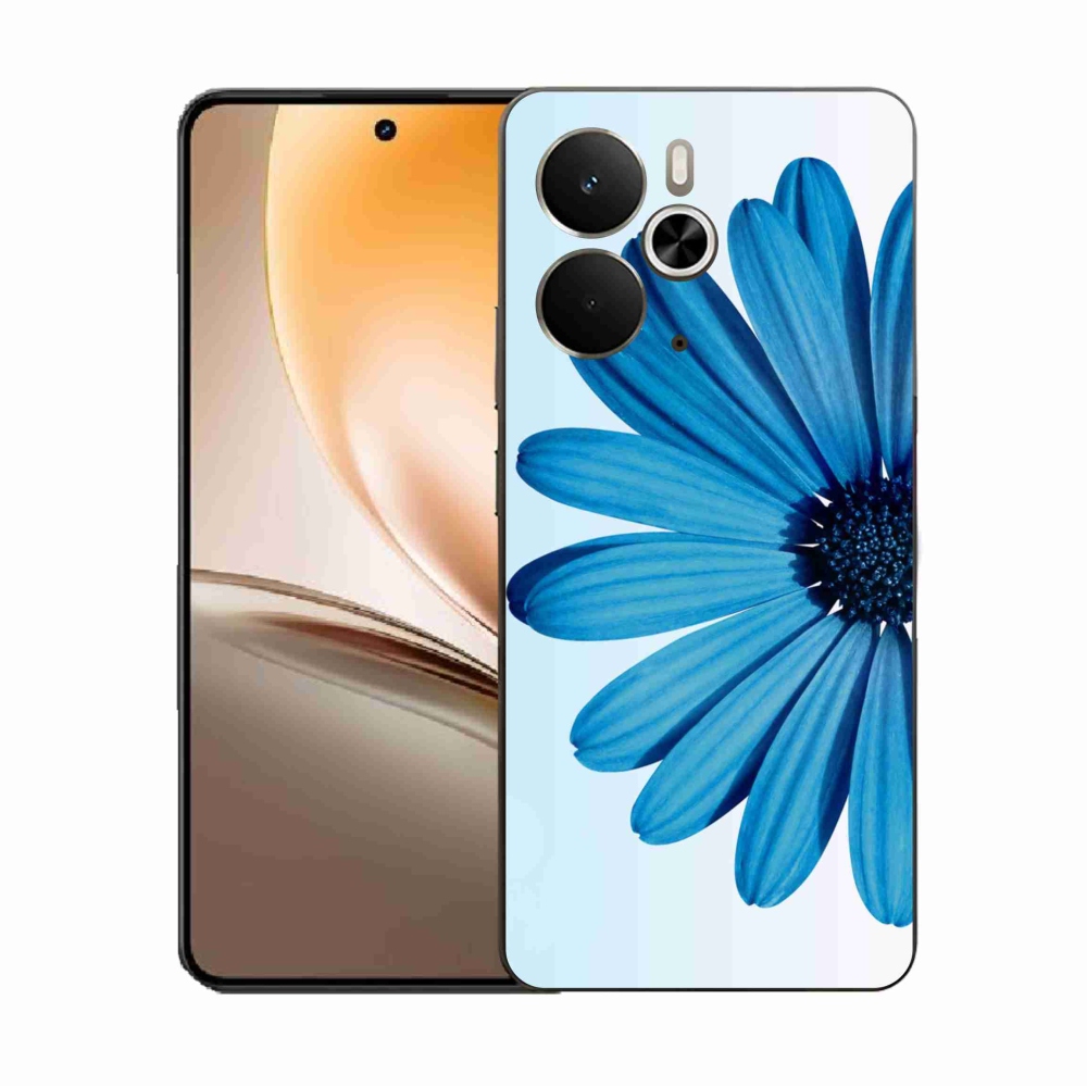 Gél borító mmCase a Realme 14 5G/14T 5G készülékhez - kék margaréta