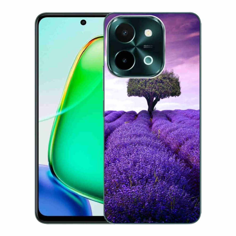 Gél védőhuzat mmCase a Vivo Y28-hoz - levendula rét