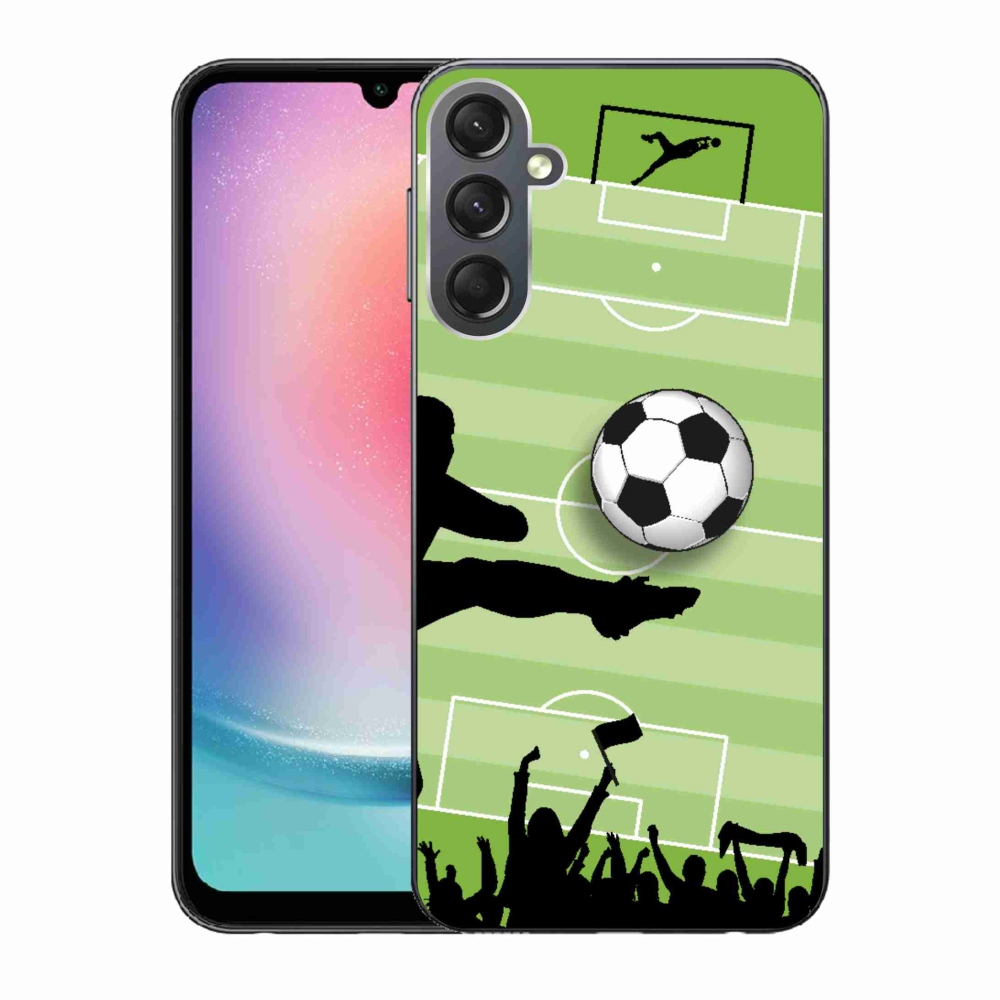 Gél borítás mmCase Samsung Galaxy A24 - futball 3