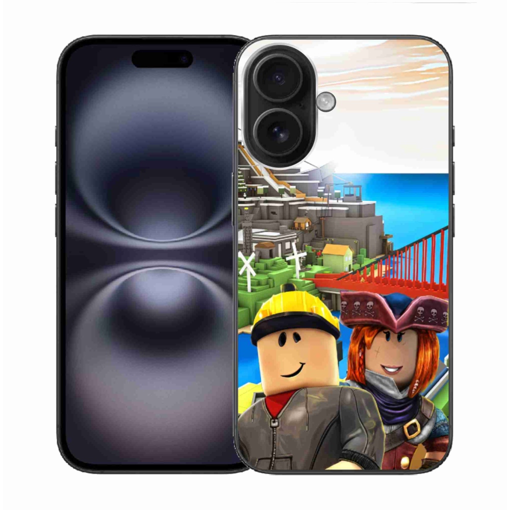 Zselés borítás mmCase iPhone 16-hoz - roblox 1