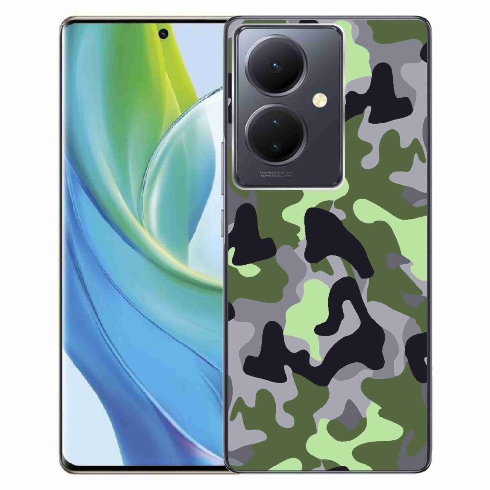 Gél borítás mmCase a Vivo V29 Lite 5G-hez - álcázó minta 7