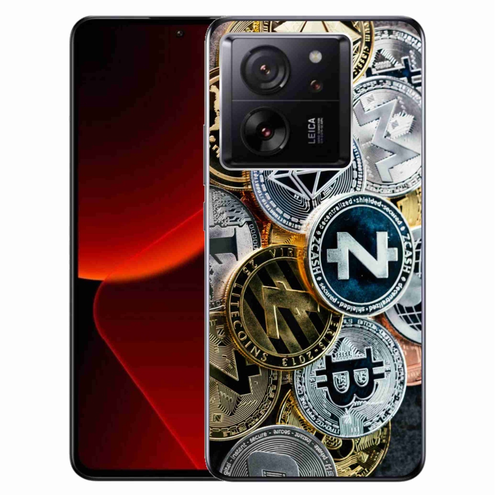 Gél borítás mmCase a Xiaomi 13T/13T Pro számára - kriptovaluták