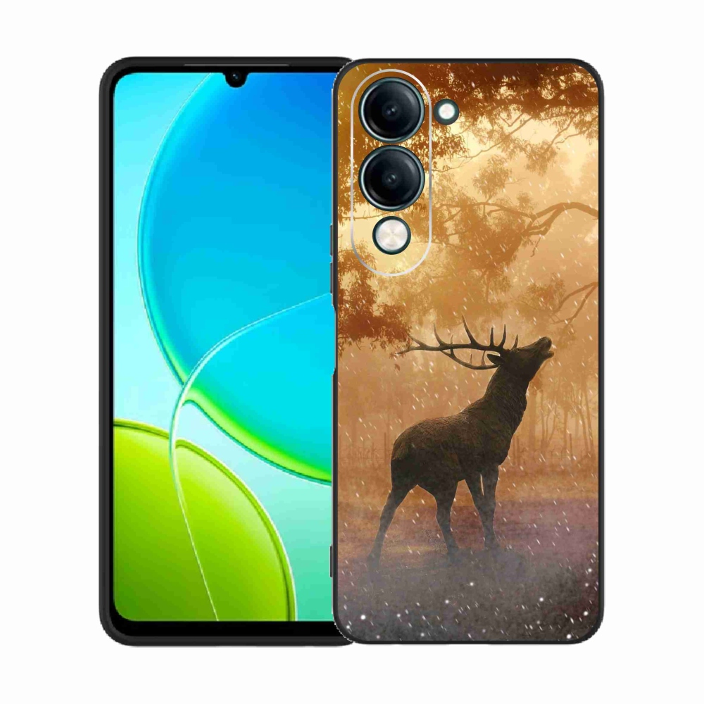 Zselés borítás mmCase a Vivo Y29s 5G-hez - szarvasok a vadászaton