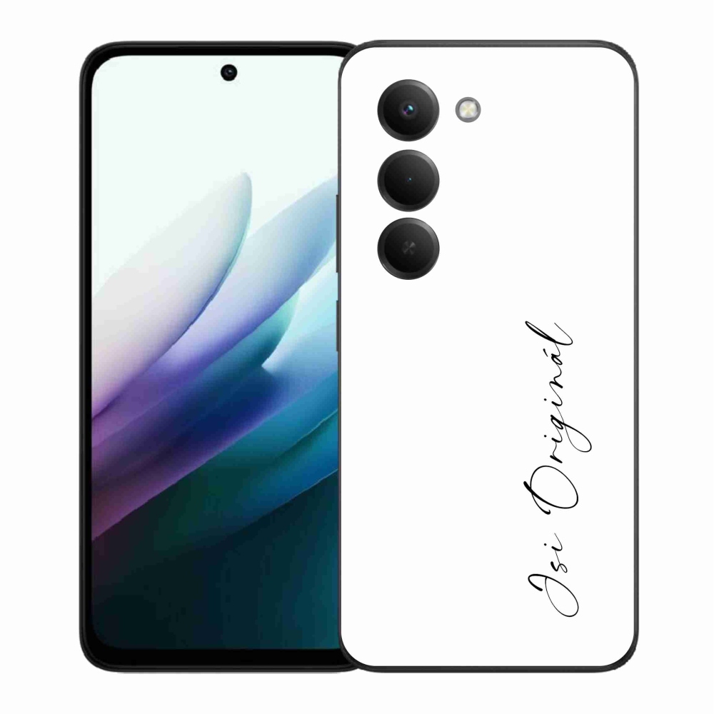 Gél borító mmCase a Xiaomi Redmi 15 4G/5G (171mm) - te vagy az eredeti fehér háttérrel