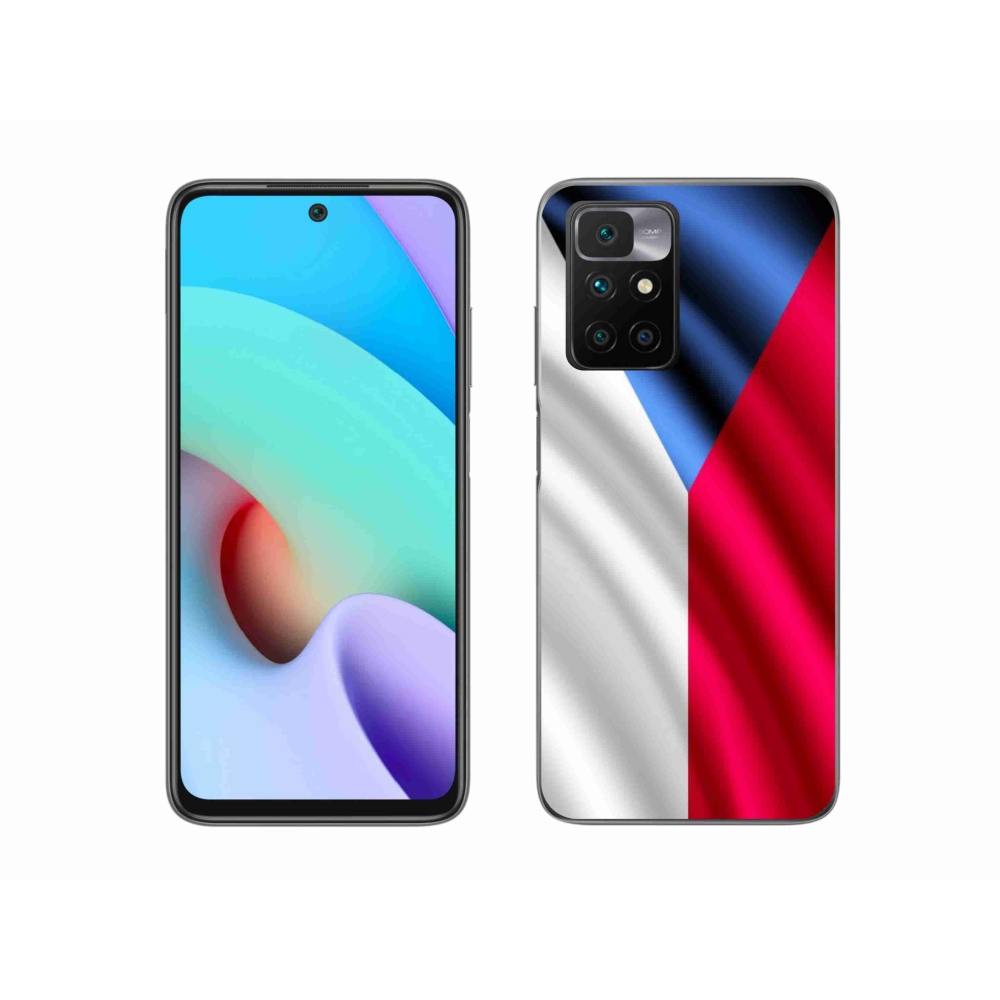 Gél borító mmCase a Xiaomi Redmi 10 5G számára - cseh zászló