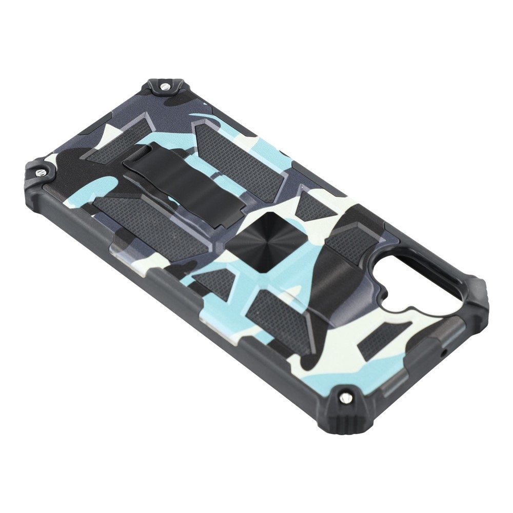 Camouflage tartós borító Samsung Galaxy A07 4G készülékhez - világoskék