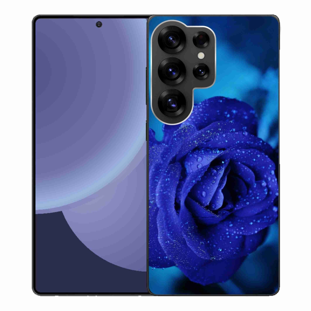 Gél védőhuzat mmCase Samsung Galaxy S25 Ultra - kék rózsa