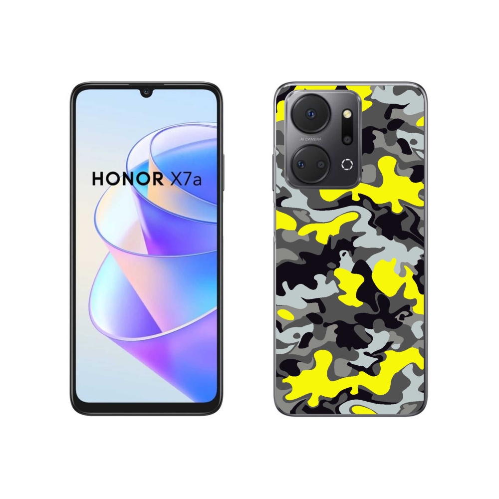 Zselés borítás mmCase a Honor X7a készülékhez - terepszínű minta 6