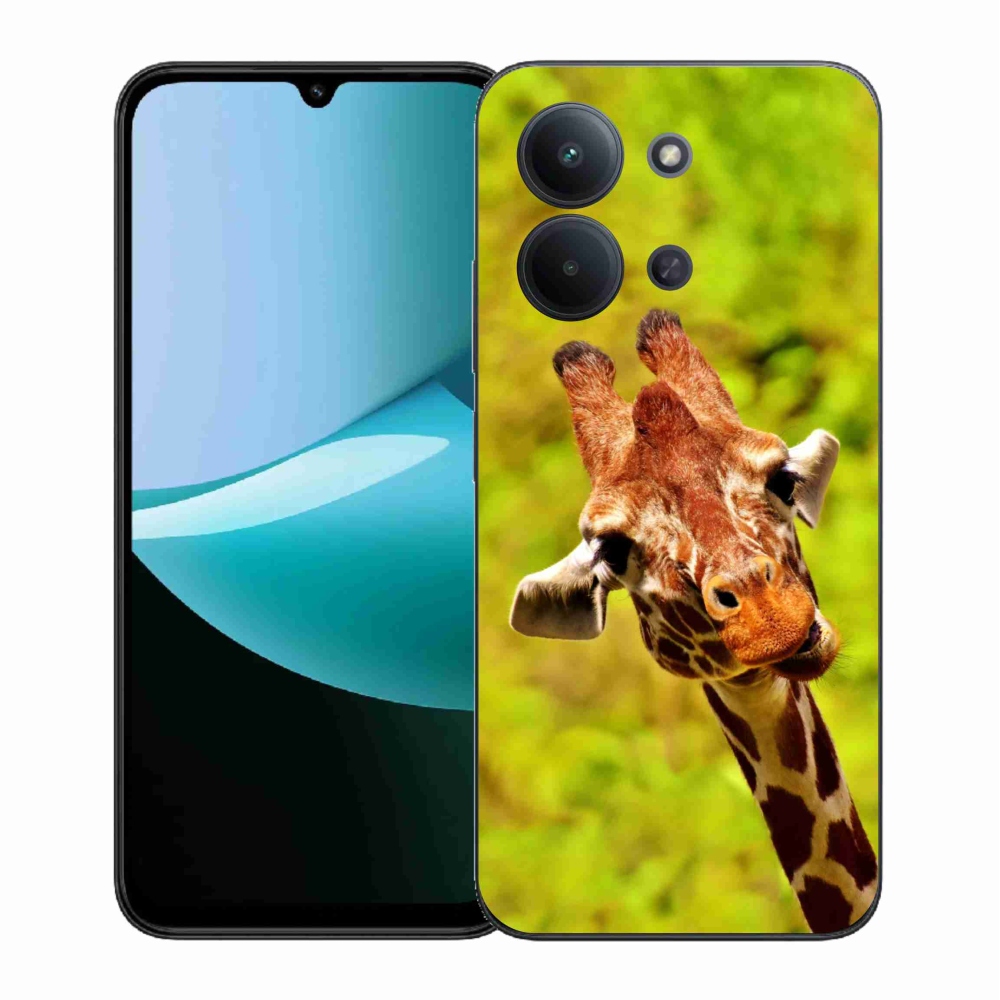 Gél borítás mmCase a Xiaomi Redmi 15C 4G (171mm)/Poco C85 4G (171mm) - zsiráfhoz