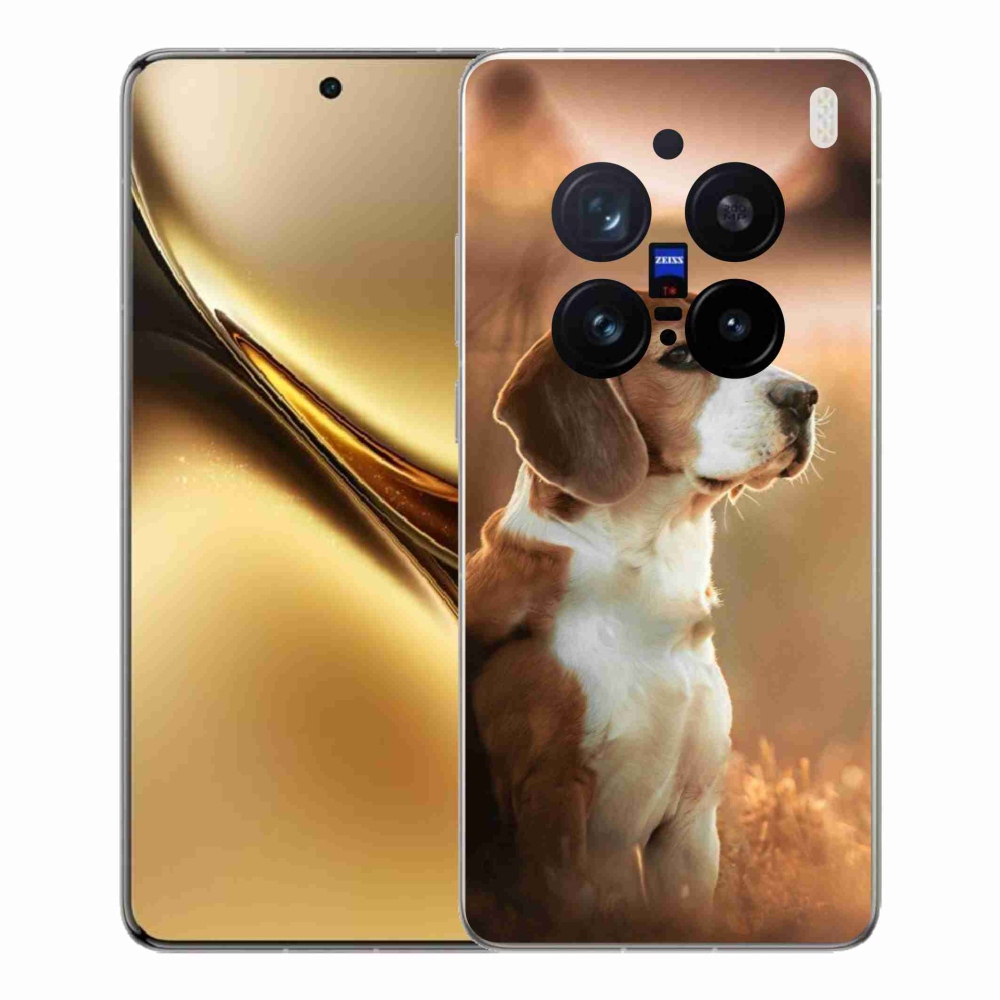 Gél védőburkolat mmCase a Vivo X200 Pro 5G készülékhez - bézs színű