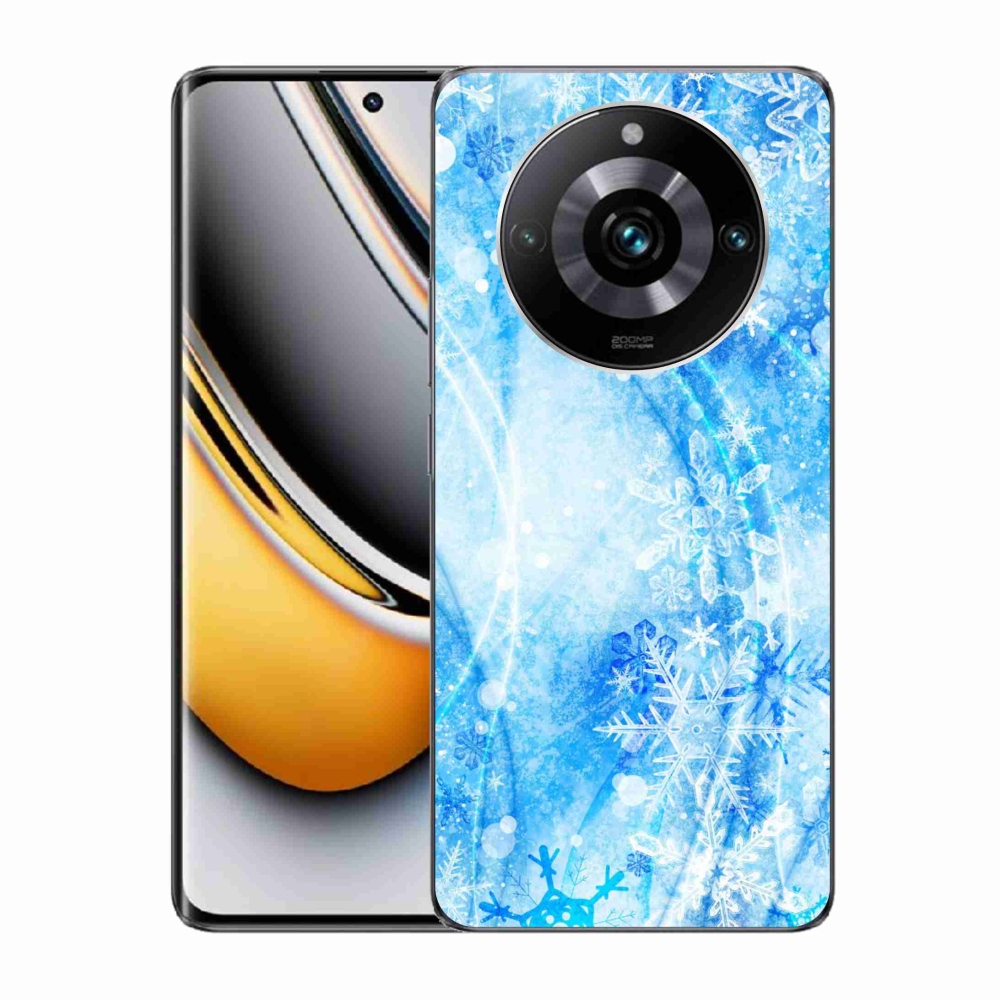 Gél borítás mmCase a Realme 11 Pro/11 Pro+ készülékhez - hópelyhek