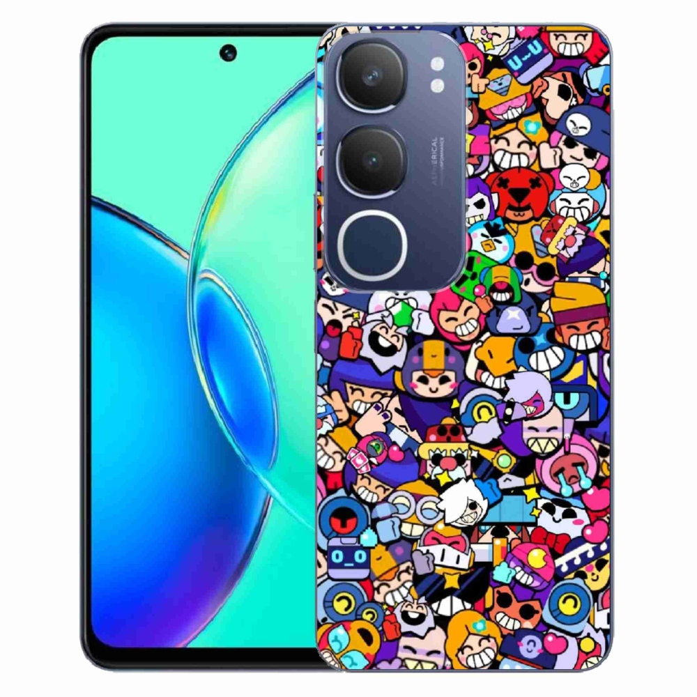Gél borítás mmCase a Vivo Y19s készülékhez - brawl stars 2