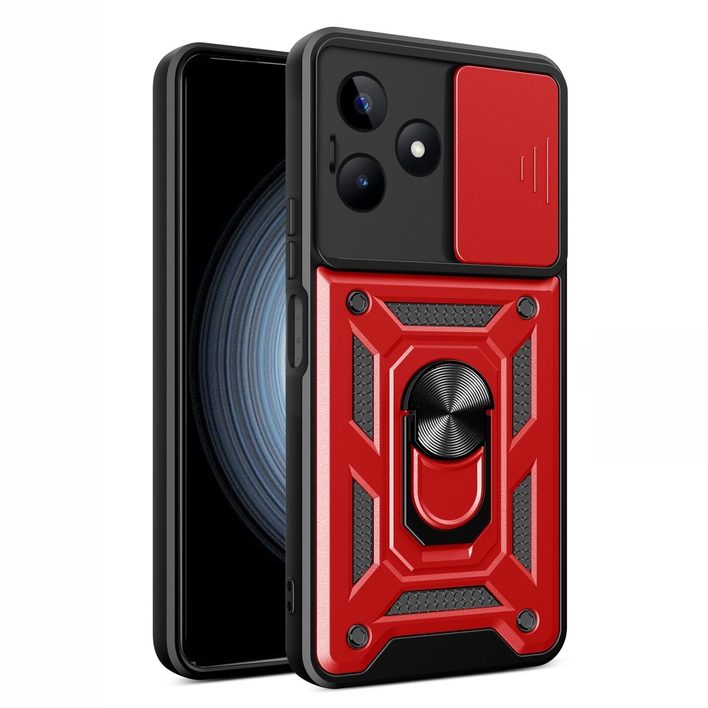 Csúszásálló borítás a Realme C51/C53 készülékhez - piros