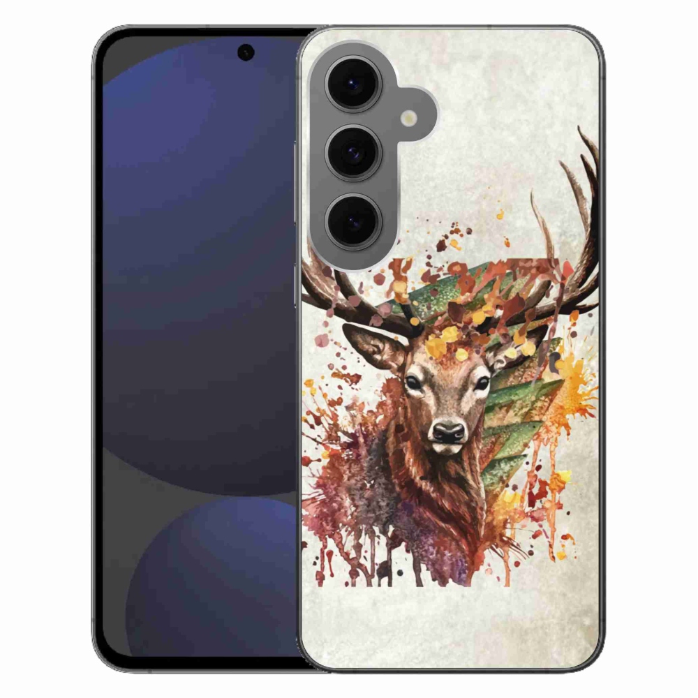 Gél tok mmCase a Samsung Galaxy S24 FE készülékhez - szarvas 1