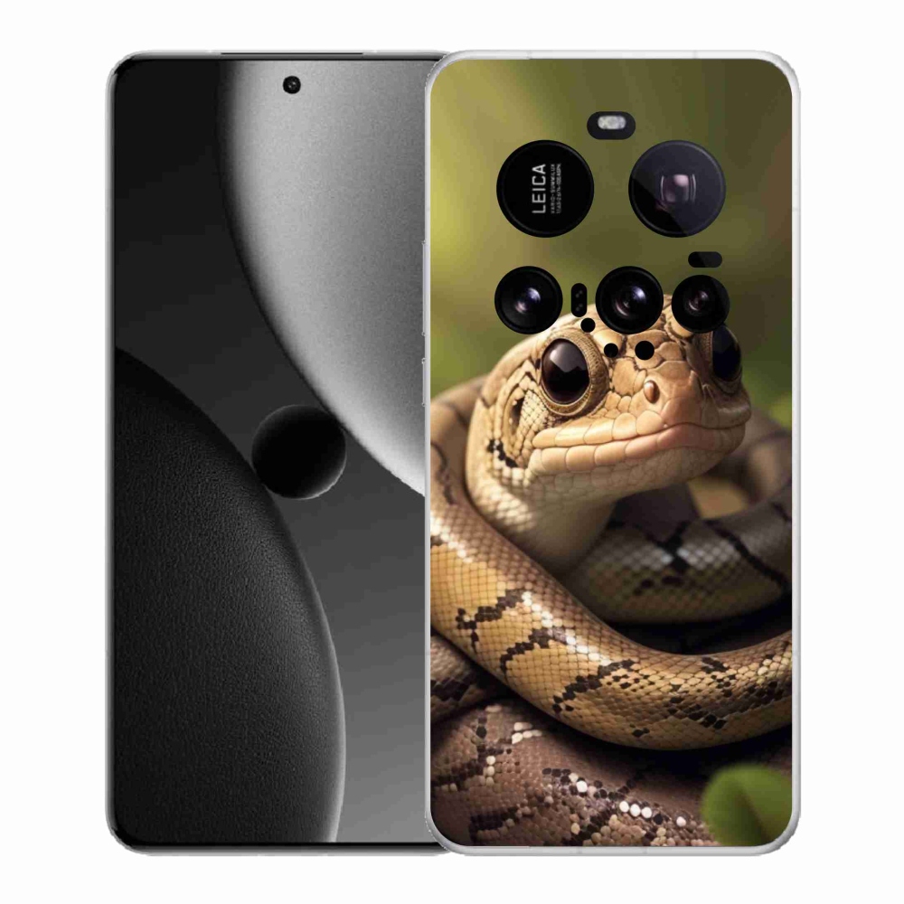 Gél borítás mmCase a Xiaomi 15 Ultra számára - kígyó 1