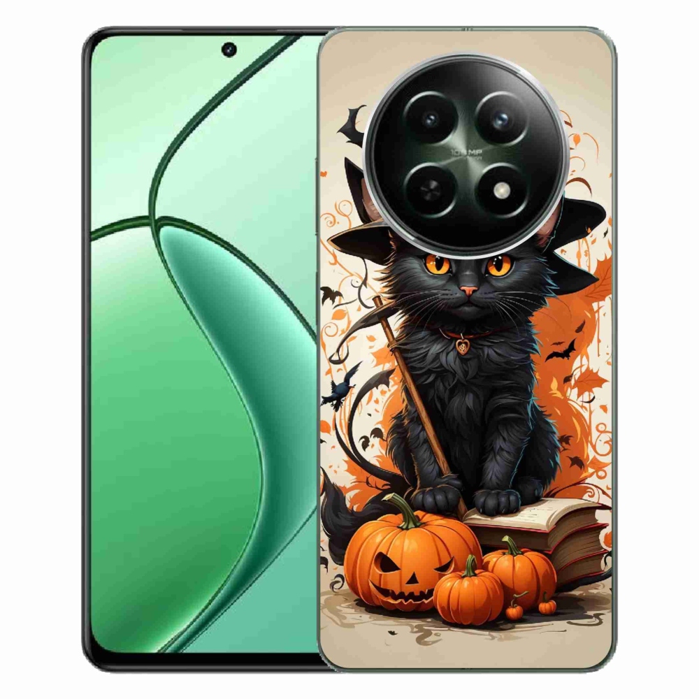 Zselés borítás mmCase a Realme 12 5G/12x 5G készülékhez - cat wizard