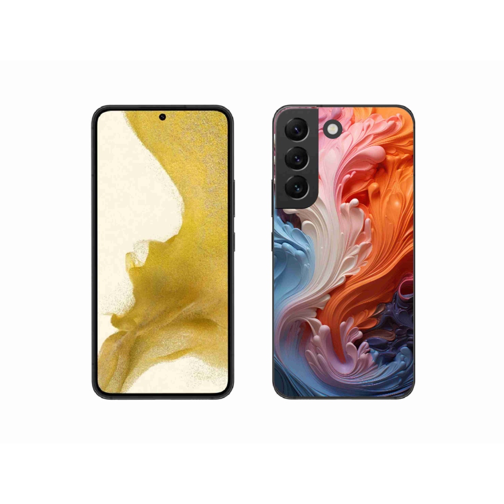 Gél borítás mmCase Samsung Galaxy S22 5G - absztrakt motívum 8