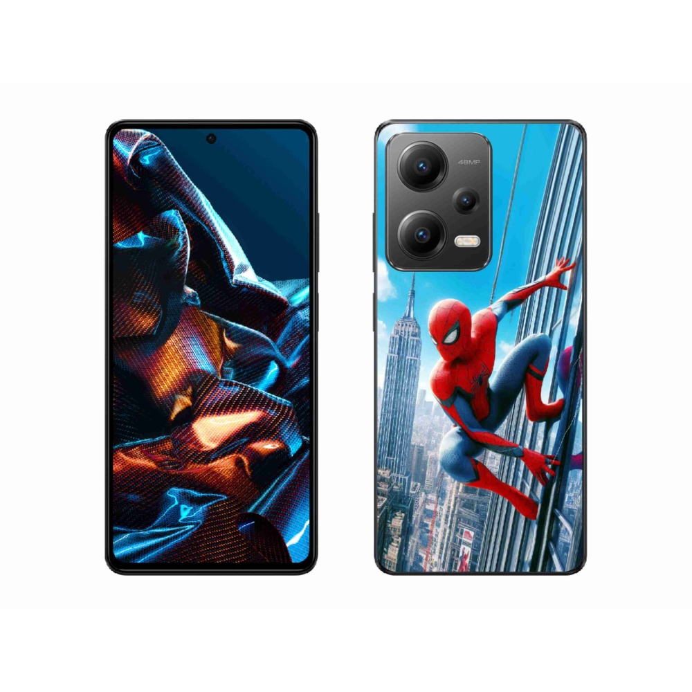 Gél borítás mmCase a Xiaomi Redmi Note 12 Pro 5G-hez - spiderman