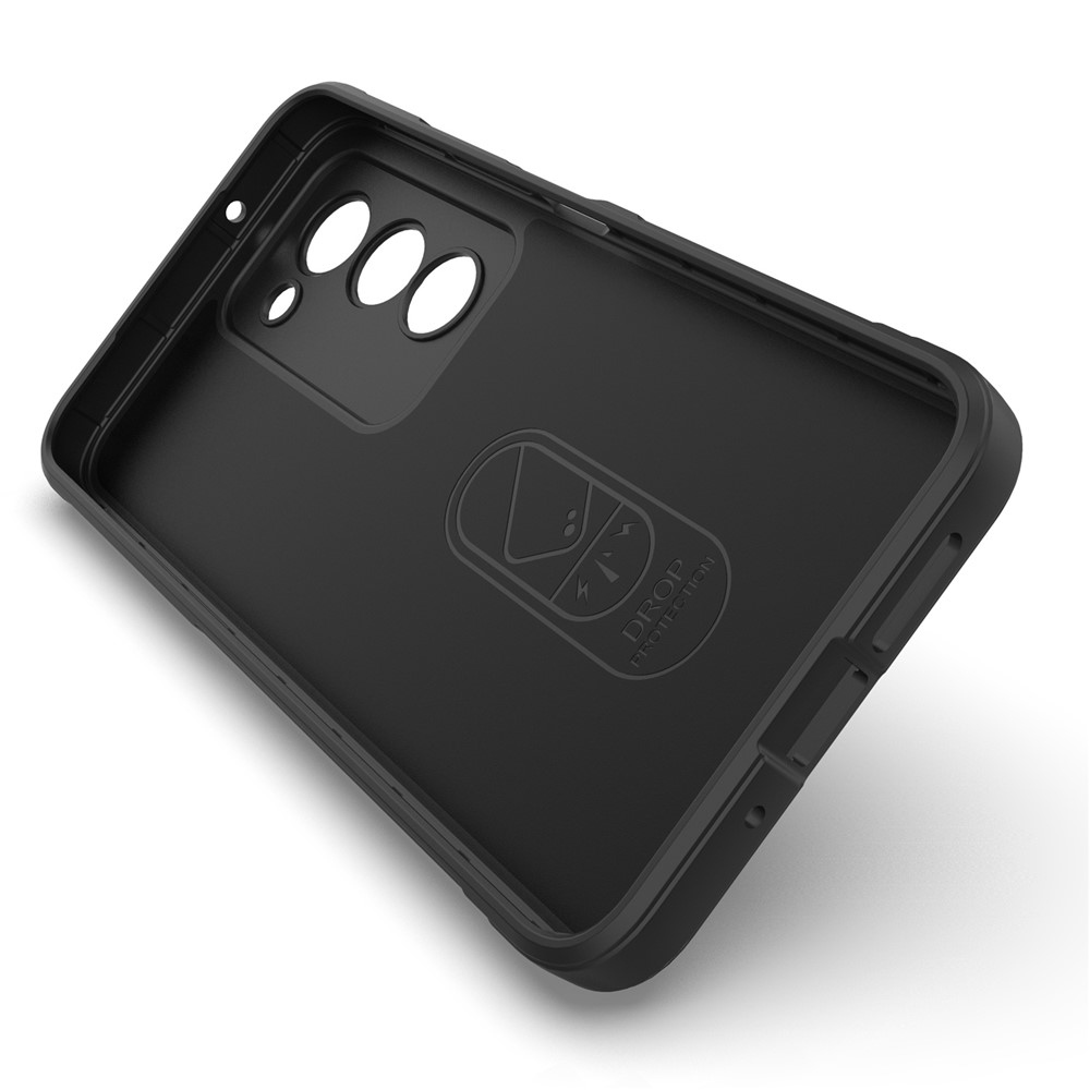 Rugg tartós zselés tok Xiaomi Redmi 15 4G (171mm) - fekete