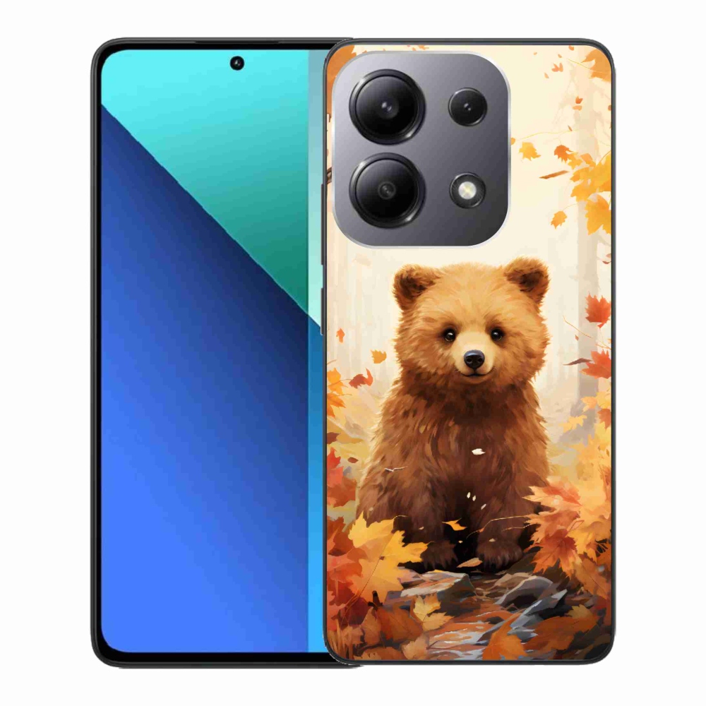 Gél borítás mmCase a Xiaomi Redmi Note 13-hoz - medve az erdőben