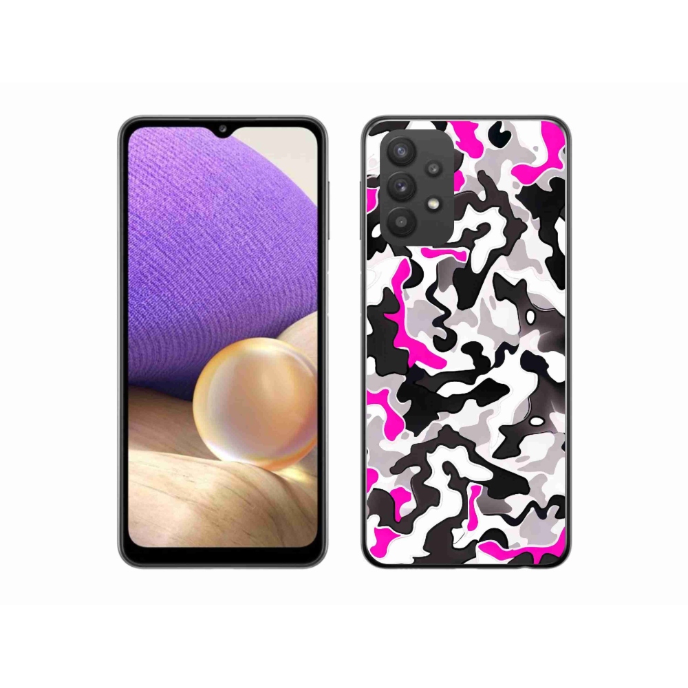 Gél védőhuzat mmCase Samsung Galaxy A32 5G - terepszínű mintázat 5