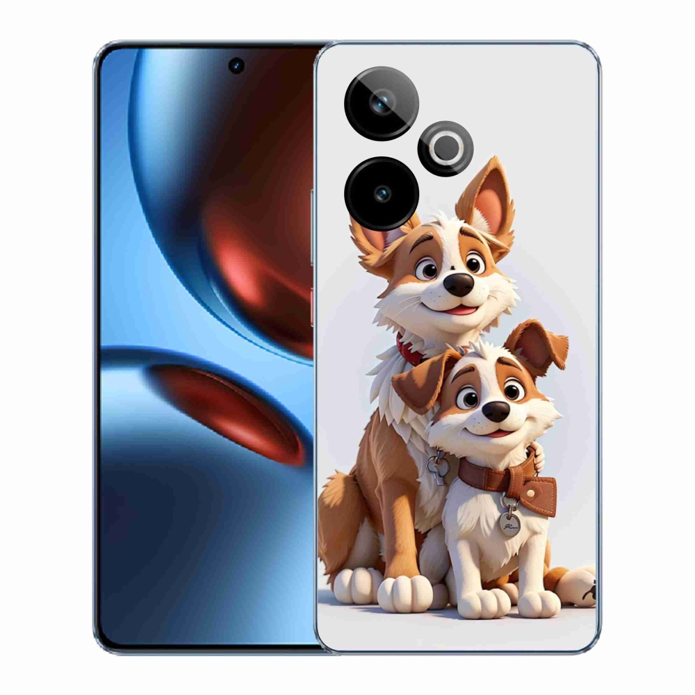 Rugalmas zselés tok mmCase képpel a Realme GT 7 5G/GT 7T 5G számára - rajz psi