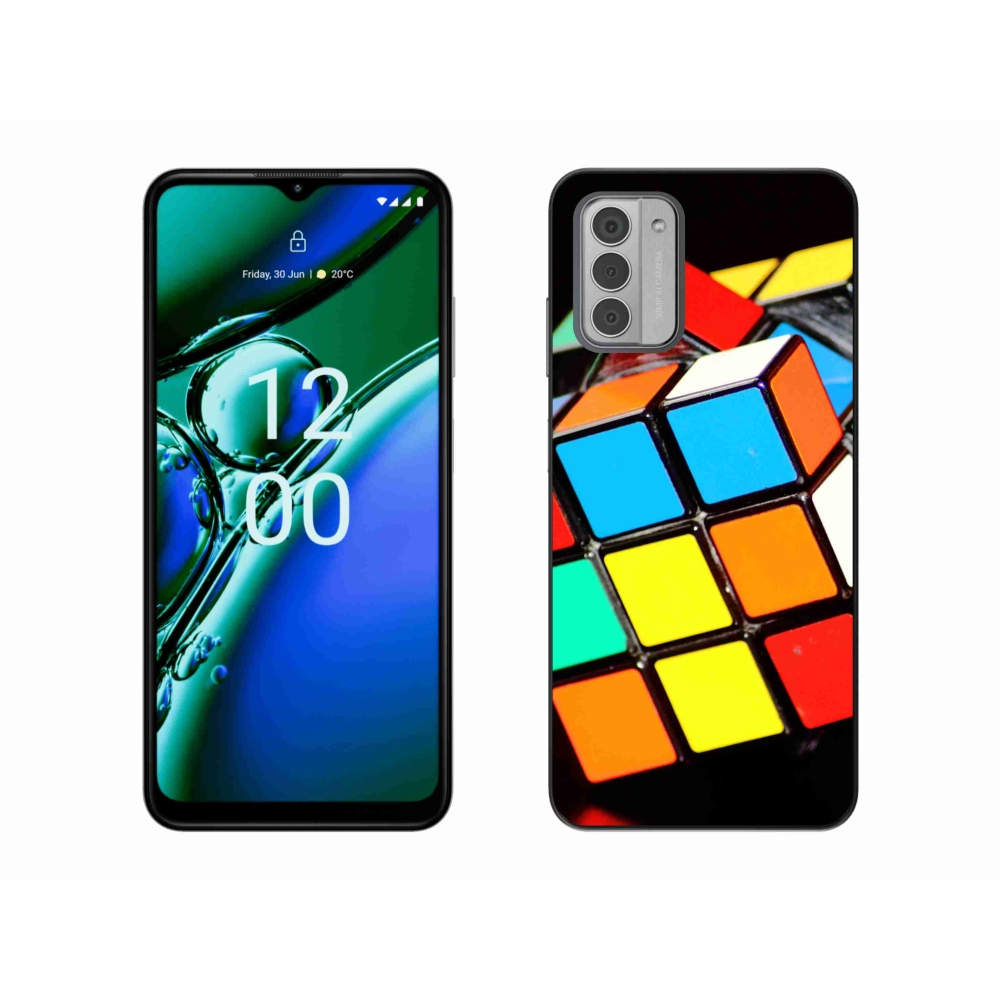 Gél tok mmCase a Nokia G42 készülékhez - Rubik-kocka