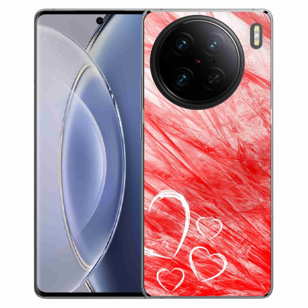 Gél védőburkolat mmCase a Vivo X90 Pro készülékhez - szív