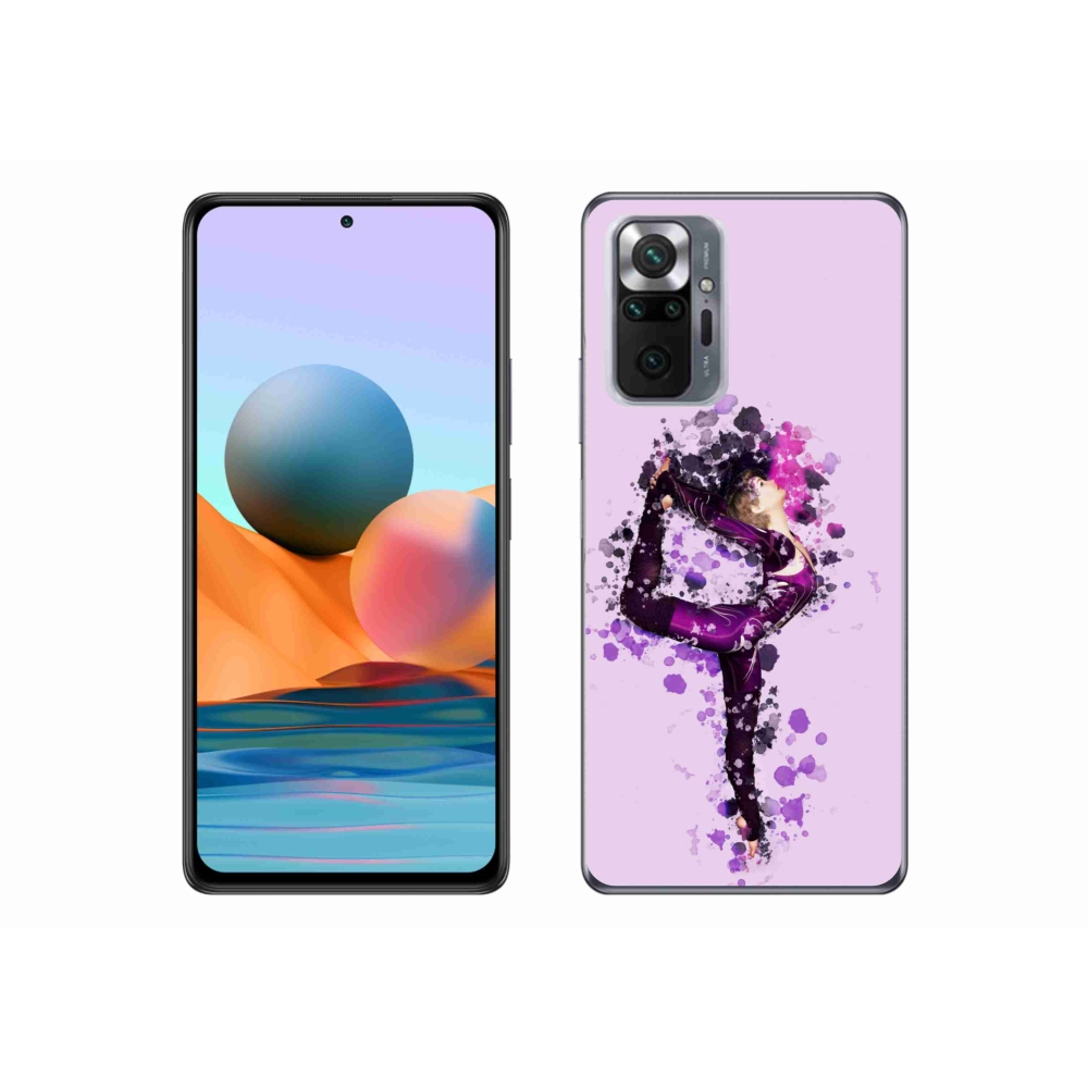 Gél borítás mmCase a Xiaomi Redmi Note 10 Pro készülékhez - balett