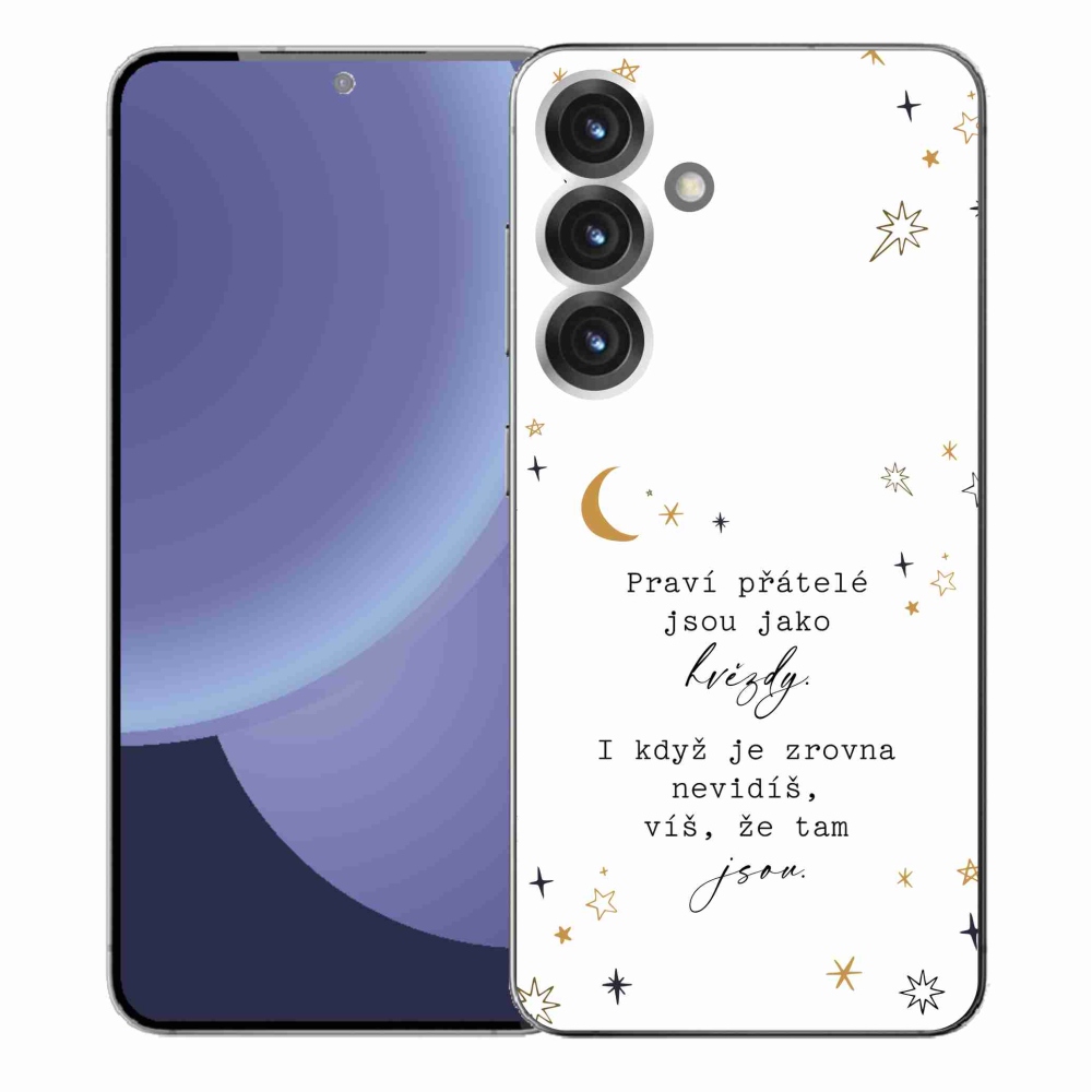 Gél borítás mmCase Samsung Galaxy S25+ - idézem 6 fehér háttér