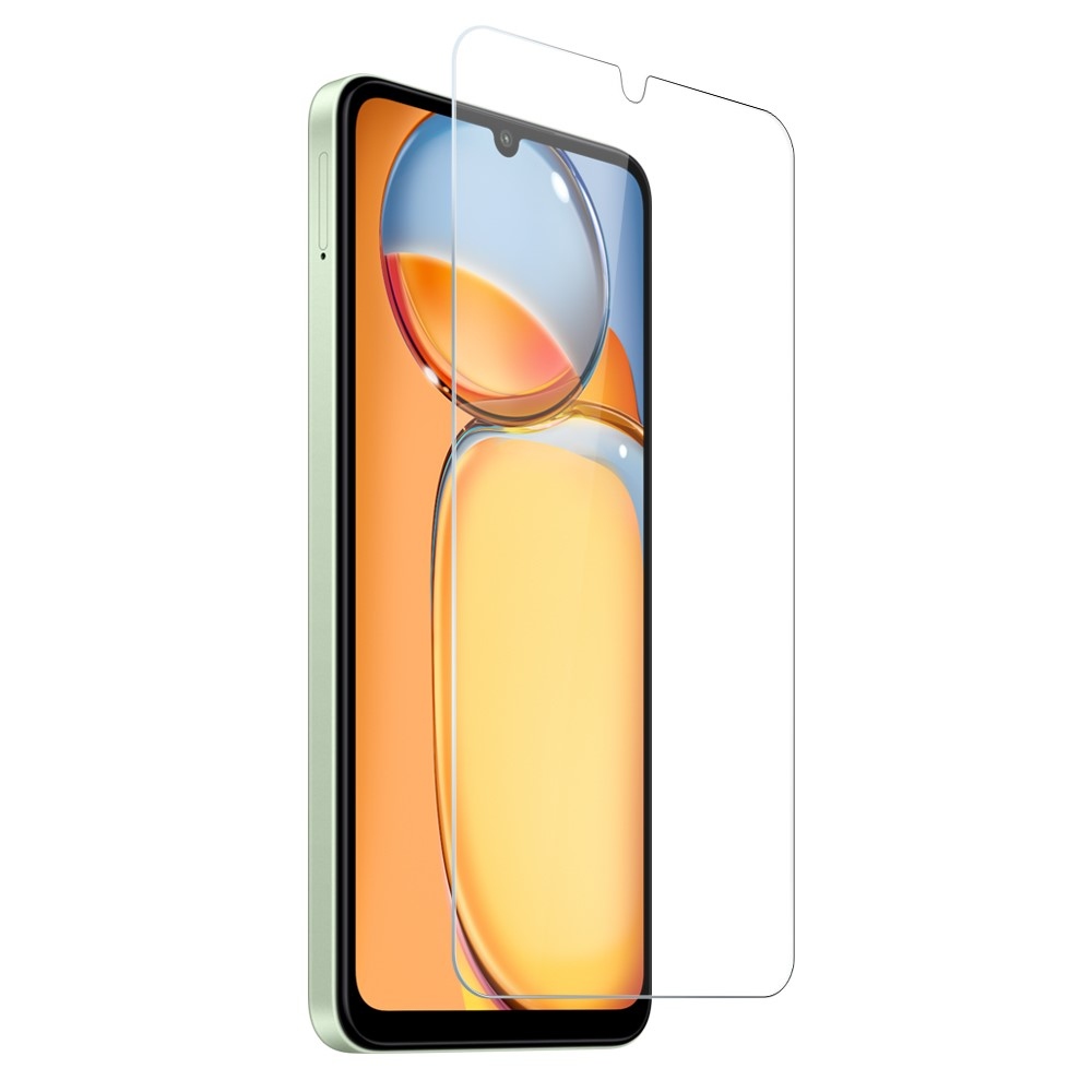 NORTHJO átlátszó gél tok + edzett üveg Xiaomi Redmi 13C/Poco C65 - átlátszó