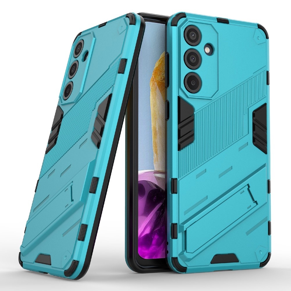 Tartós borítás Samsung Galaxy M55 5G készülékhez - világoskék színben