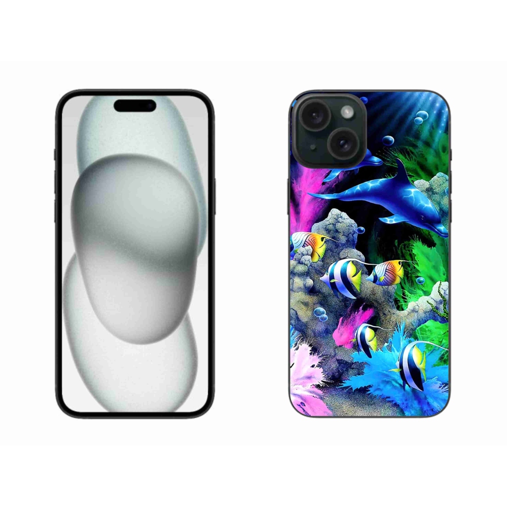 Gél tok mmCase iPhone 15 Plus készülékhez - Sea World