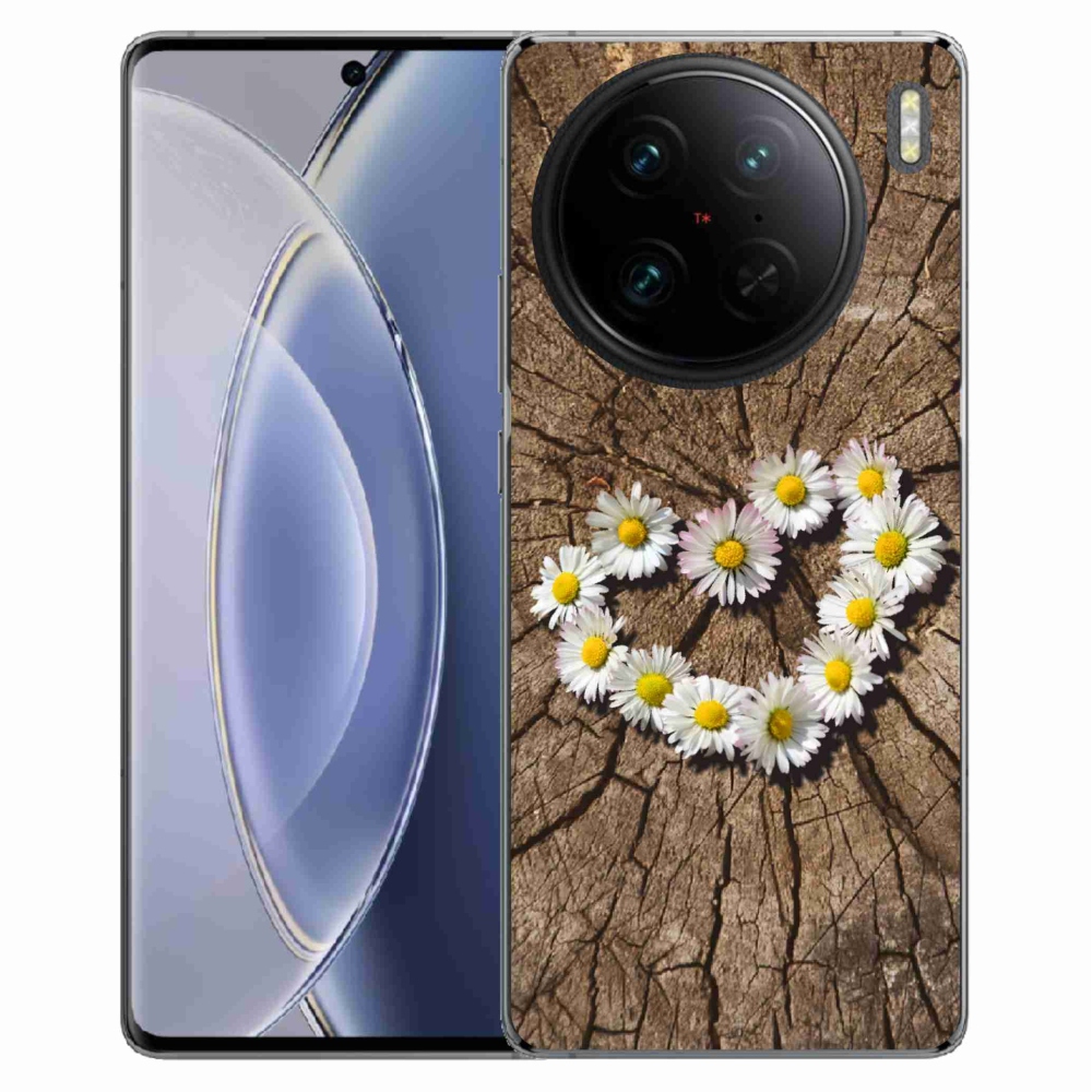 Gél borítás mmCase a Vivo X90 Pro készülékhez - Százszorszép szív