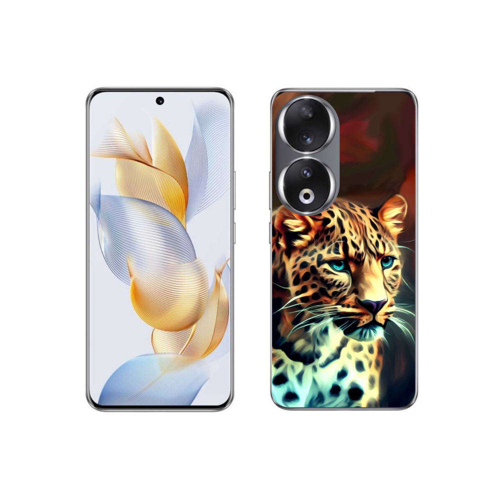 Zselés borítás mmCase a Honor 90-hez - leopárd