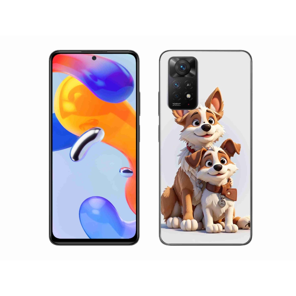 Gél borító mmCase a Xiaomi Redmi Note 11 Pro 4G/5G - rajz kutyákhoz