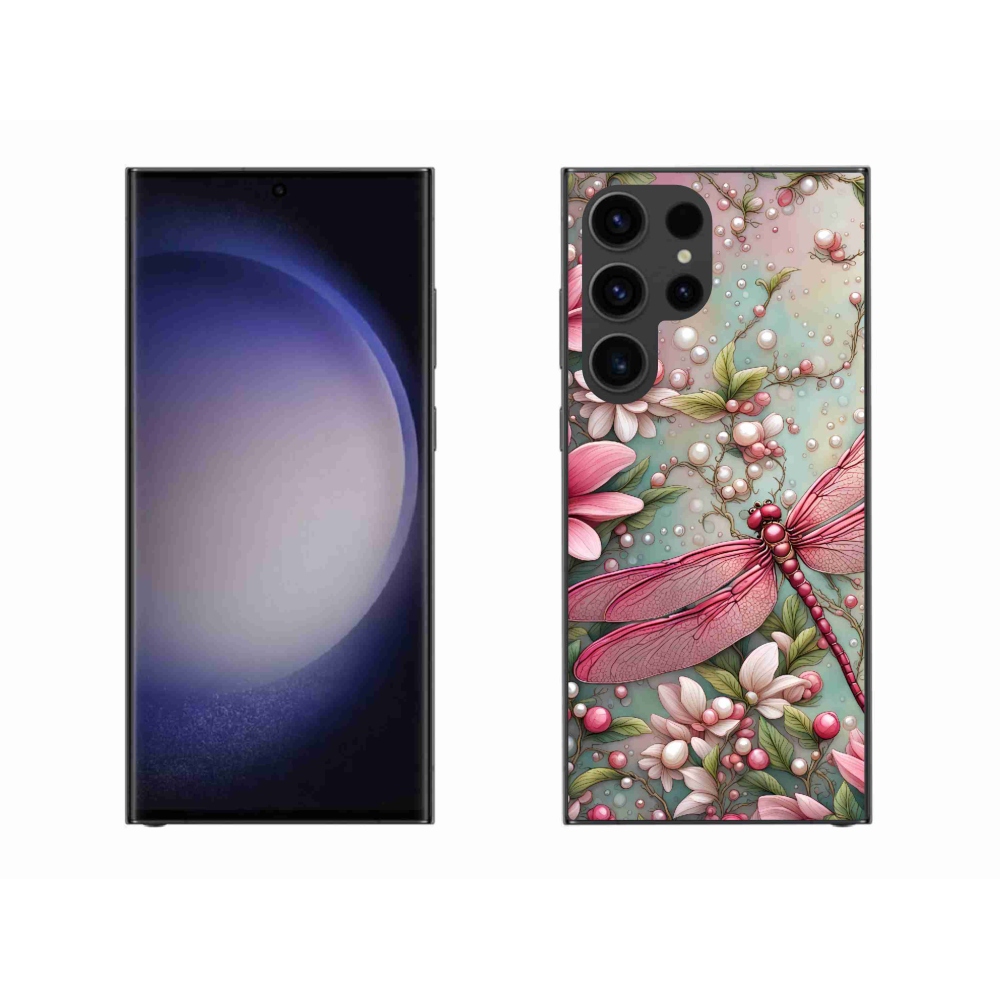 Gél védőhuzat mmCase Samsung Galaxy S23 Ultra 5G - szitakötőhöz