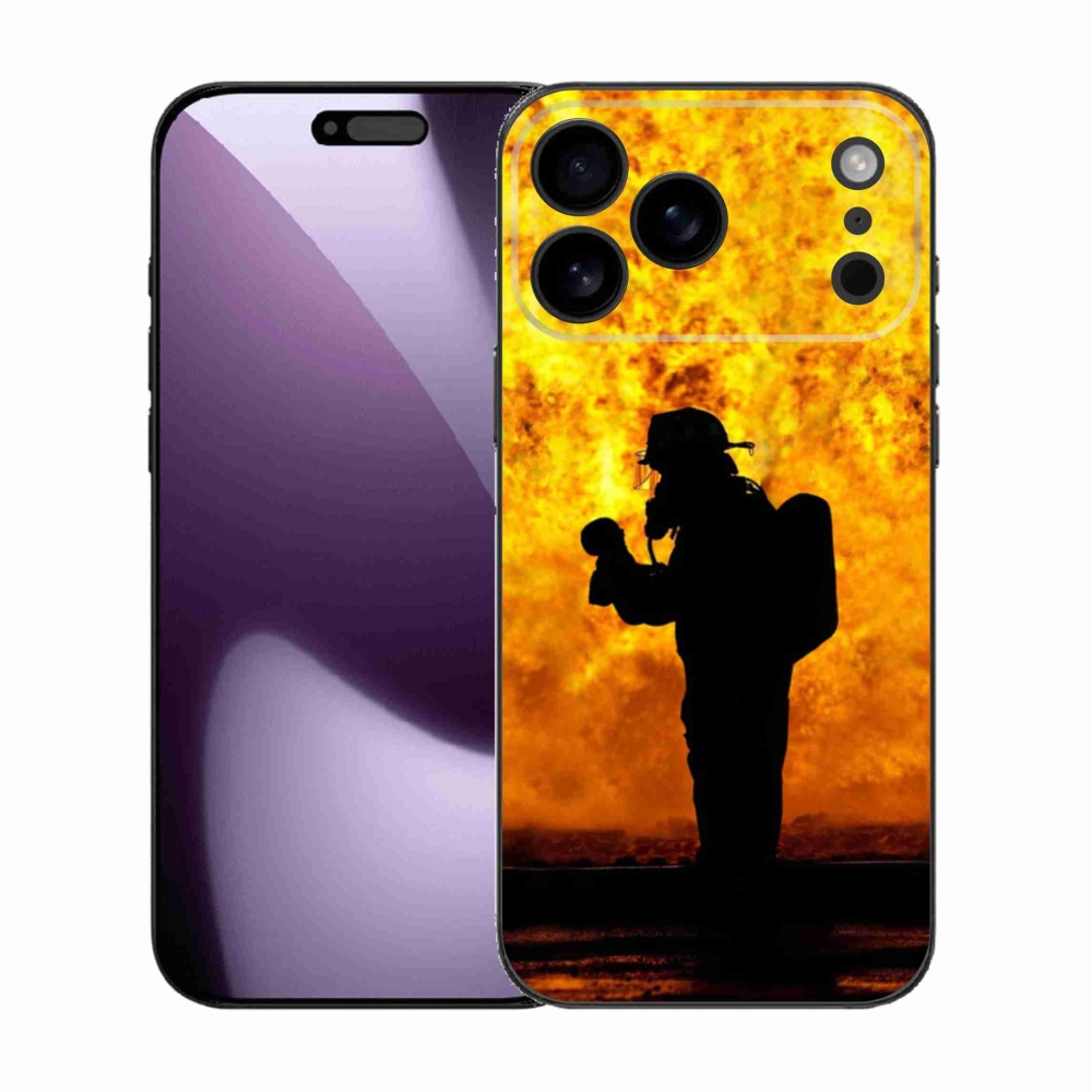 Gél borítás mmCase iPhone 17 Pro Max készülékhez - tűzoltó