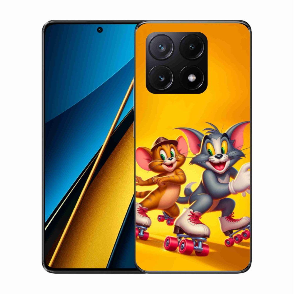 Gél borítás mmCase a Xiaomi Poco X6 Pro 5G-hez - tom a jerry
