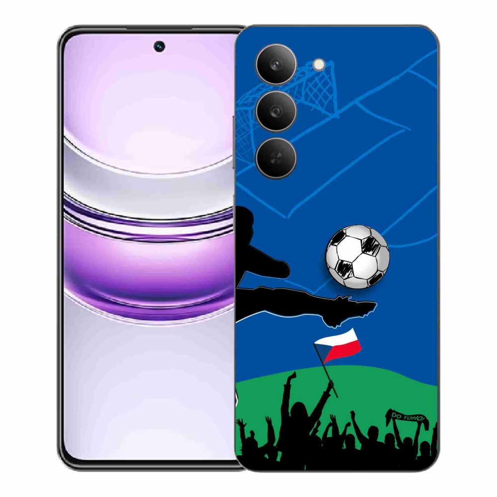 Gél borítás mmCase a Realme 14x 5G-hez - futballrajongóknak